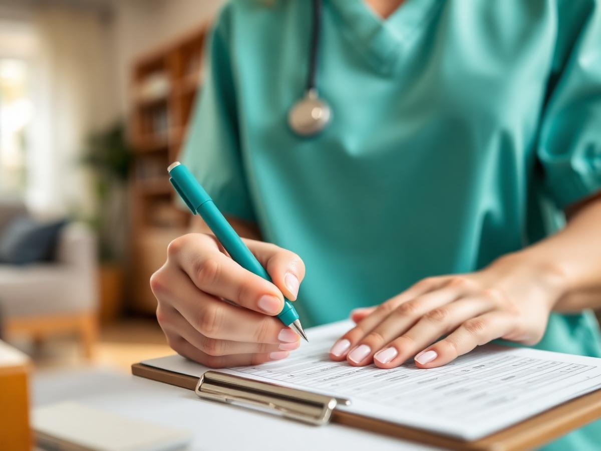 Printable home health documentation templates